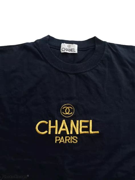 chanel logo t shirt amazon|pre owned chanel shirts.